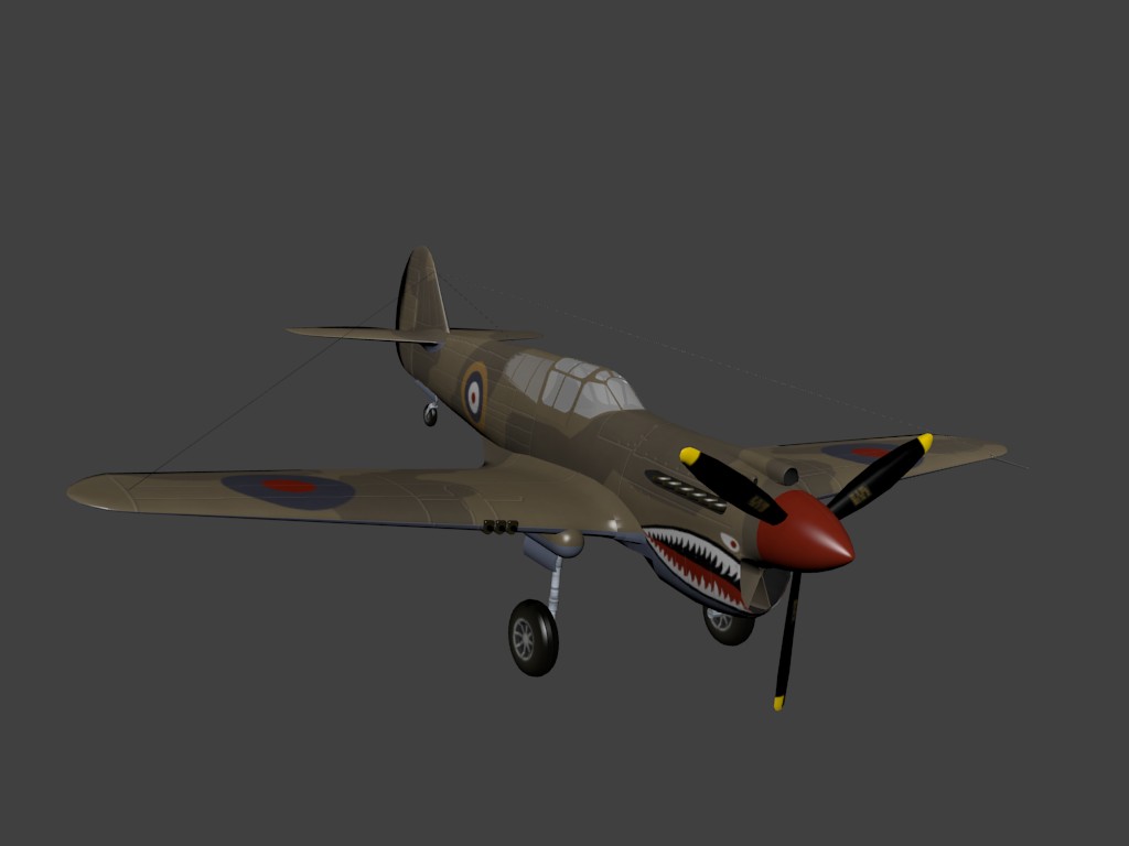 Curtiss P-40 Warhawk preview image 1